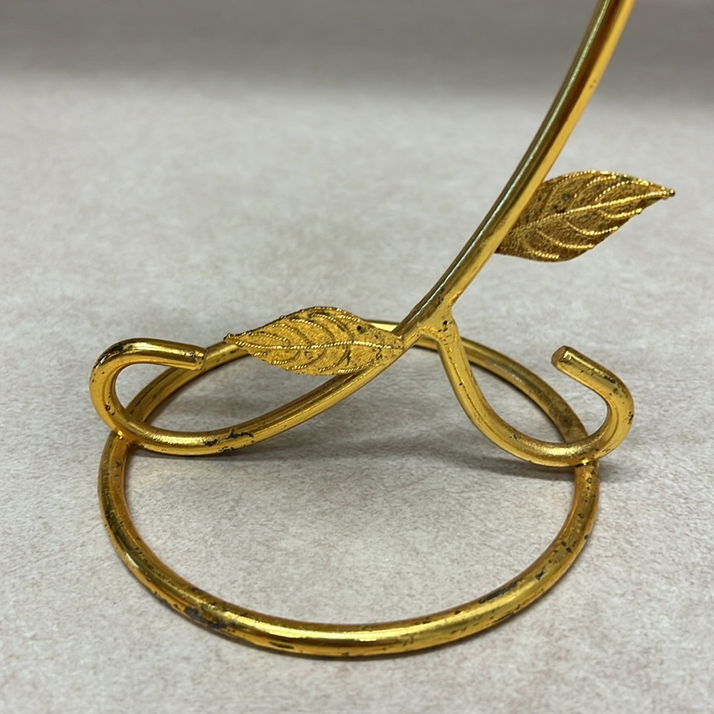 Cloisonné bird with stand - Picture 6 of 8